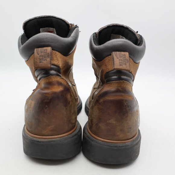Red Wing Men's 10.5 EE Brown Leather Boots 2212 Steel Toe Work Safety DynaForce - Picture 5 of 10